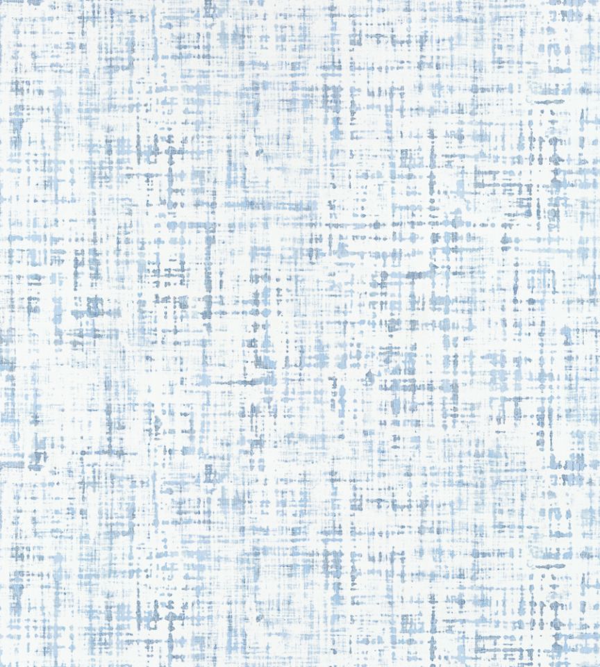 8YD THIBAUT 4038 PRISMA Blue Abstract Artisanal Grasscloth Wallpaper $465 Retail